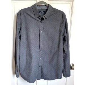 The Original Ben Sherman Men's Medium Oxford Shirt Button Up Long SLV Dk Gray